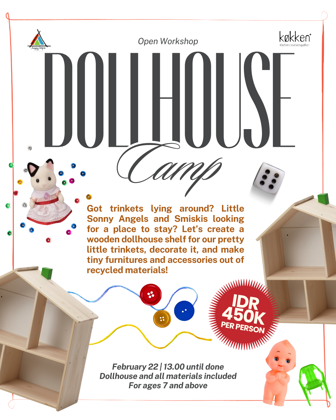 ARTIST'S GARAGE: Dollhouse Camp