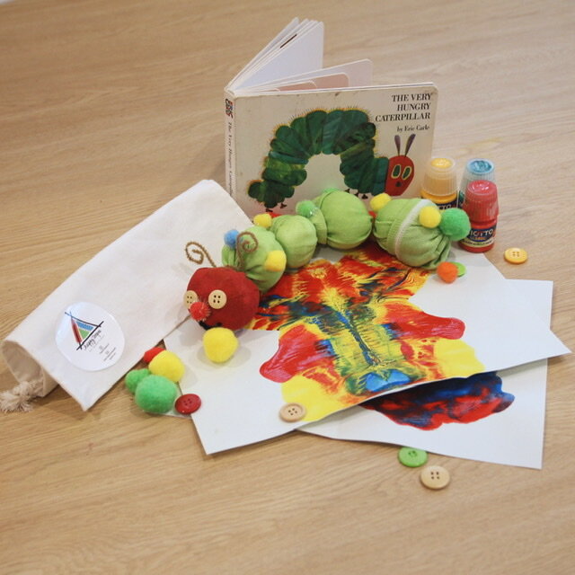 Caterpillar Sensory Play kit